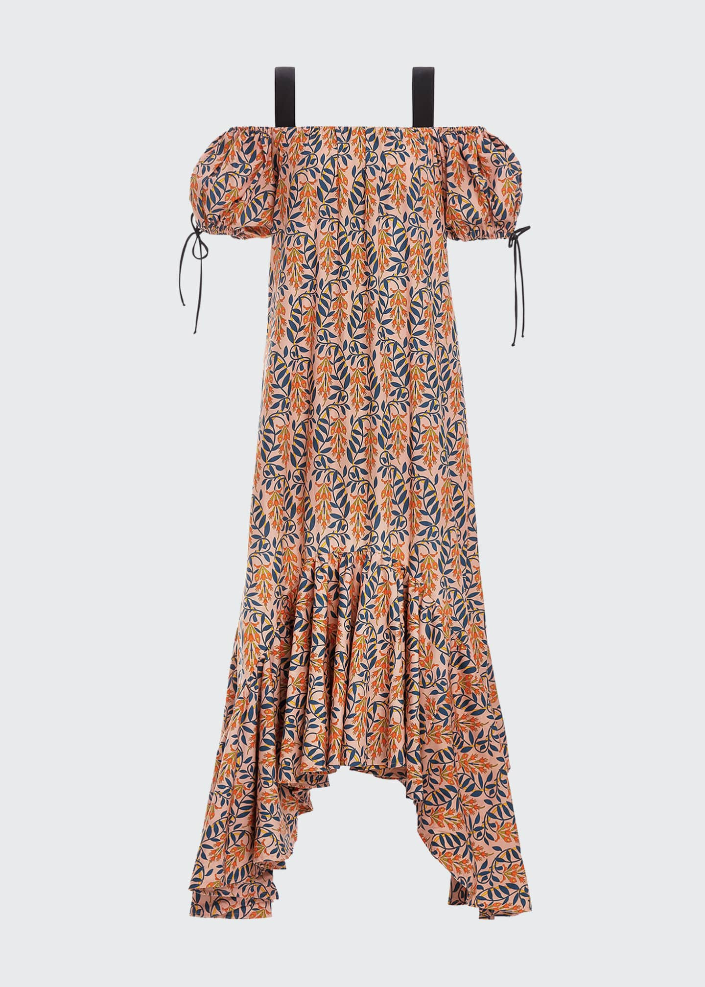 Agua by Agua Bendita Girasol Off-Shoulder Maxi Dress | Bergdorf Goodman