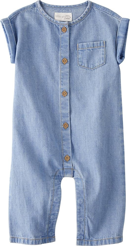 little planet by carter's unisex-baby Jumpsuit Made With Organic Cotton | Amazon (US)