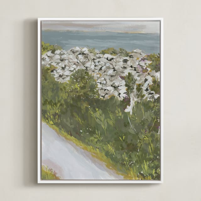 "Inis Mor II" - Painting Limited Edition Art Print by Lucrecia Caporale. | Minted