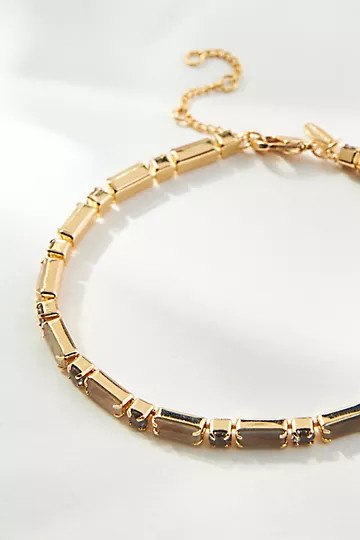 Baguette Tennis Bracelet | Anthropologie (US)