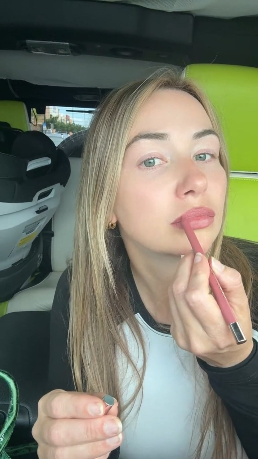 My current go-to lip combo: juicy, plumped, and just enough definition.
I’m wearing the fenty beauty lip liner to softly shape and contour my lips it’s creamy, not too warm or cool, and blends like a dream. Then I top it with the Dibs Blue Raspberry Lip Plumper for the perfect glossy finish and a little tingle. The color is so unique and the hydration is real.

It gives that naturally full, plush lip look without the overlining drama.#LTKbeauty #LipCombo #PlumpLips #BlueRaspberryGloss #CleanGirlMakeup #SoftGlam

#LTKFindsUnder50 #LTKBeauty #LTKStyleTip