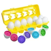 Count & Match Egg Set - Toddler Toys - Preschool Educational Color & Number Recognition Skills Le... | Walmart (US)
