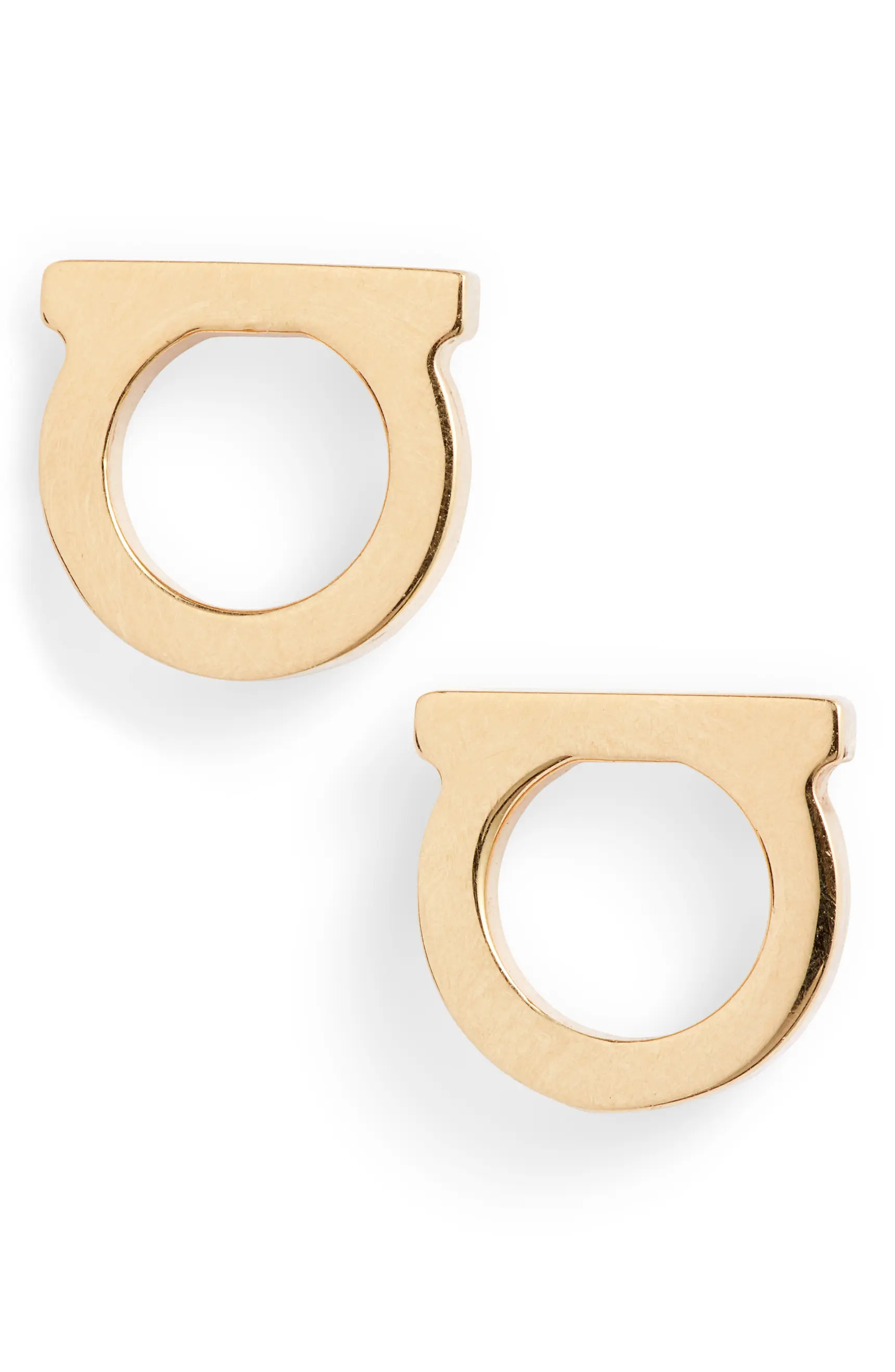 Salvatore Ferragamo Small Gancio Stud Earrings | Nordstrom