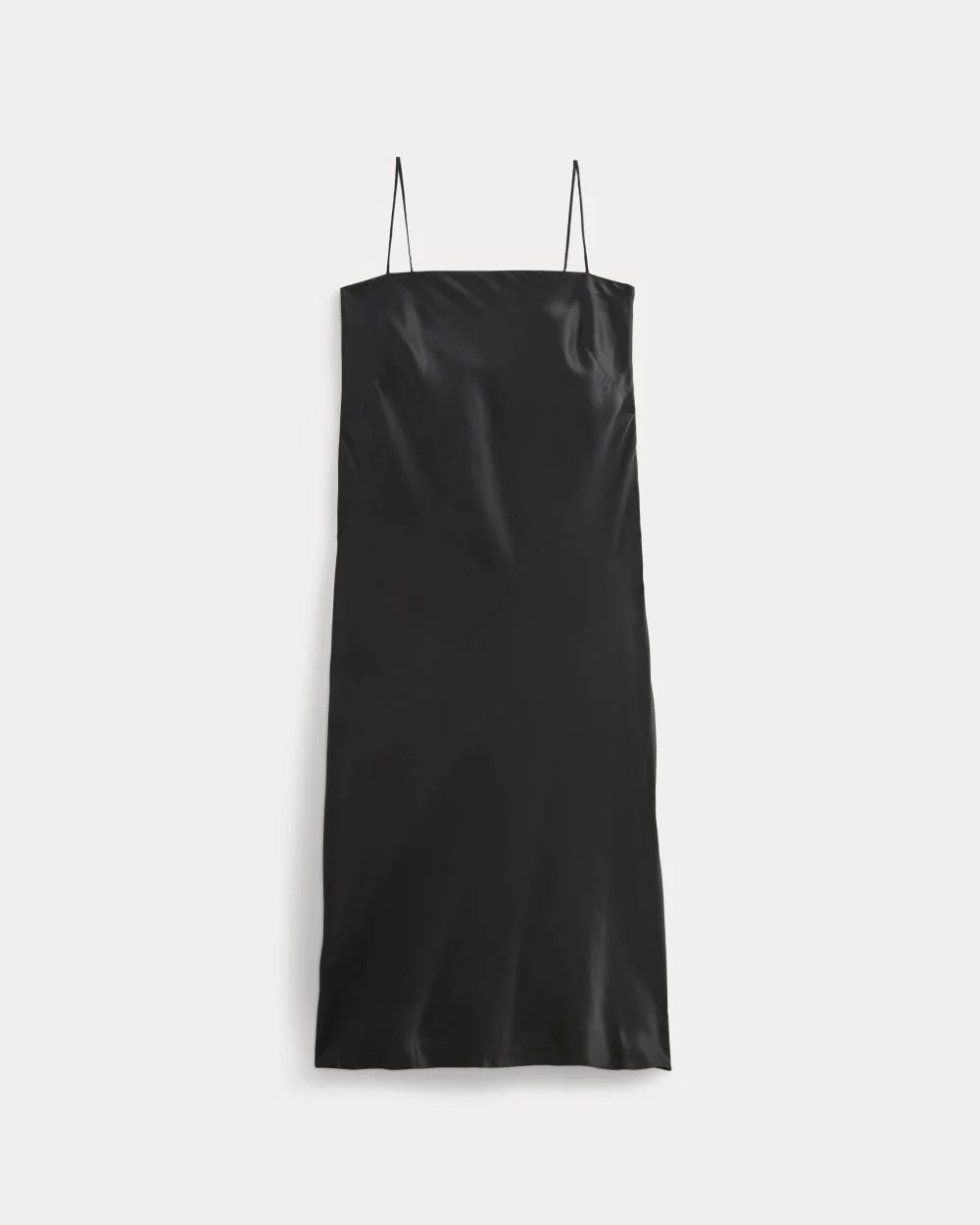 Slip Dress in Silk Charmeuse | Black | Everlane
