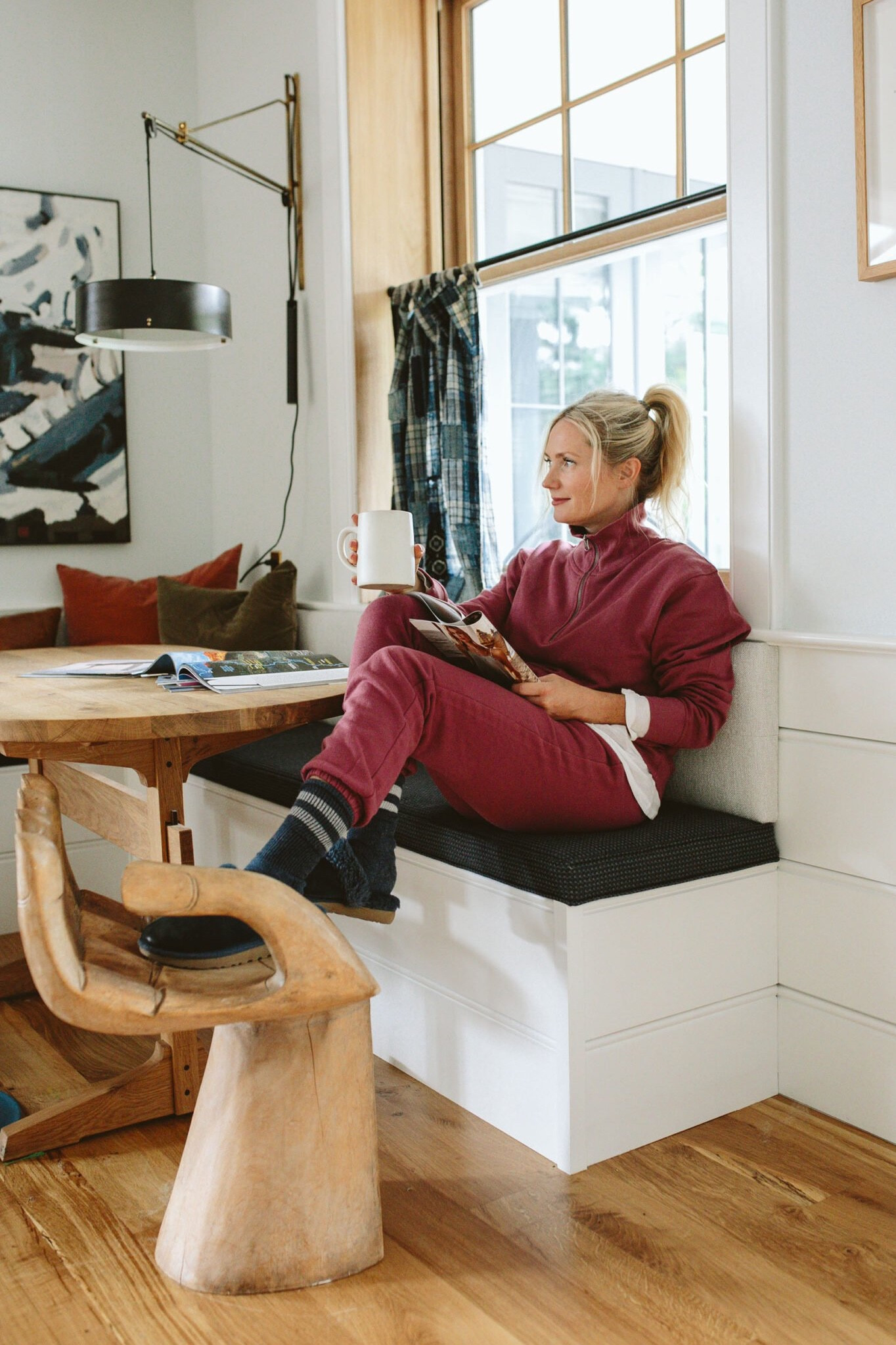 Lately, I’m very much gravitating towards matching sets (and I’m not alone). This quarter-zip is in a really pretty raspberry colorway, with matching sweats – making me feel pulled together (a great airport outfit).

#LTKstyletip #LTKtravel #LTKCyberWeek