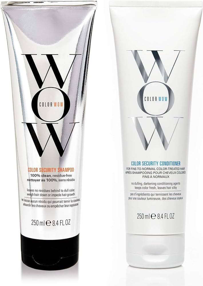 COLOR WOW Dream Clean Duo - 100% clean, sulfate-free COLOR SECURITY SHAMPOO and weightless COLOR ... | Amazon (US)