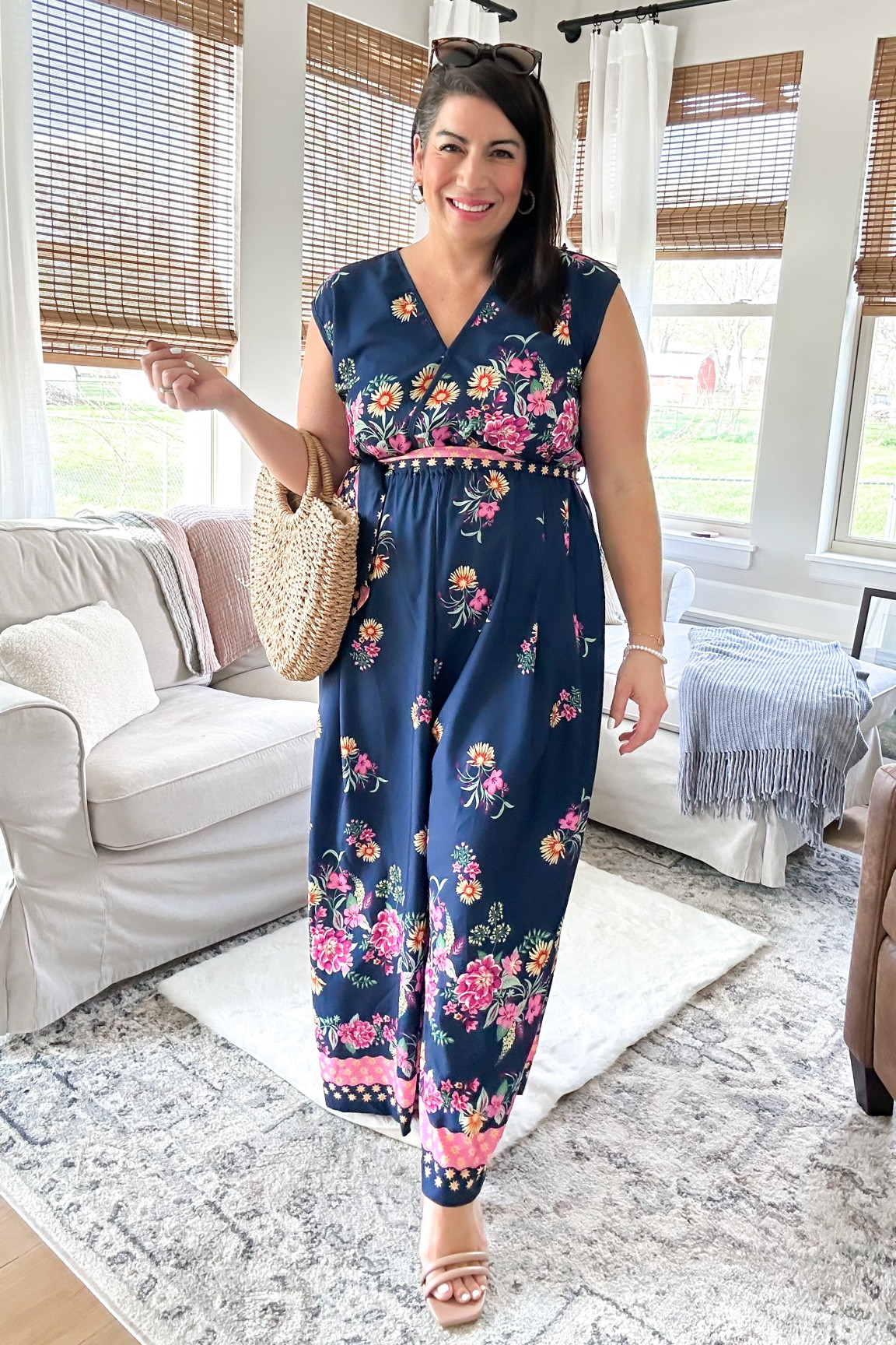 Bloom chic boho sleeveless jumpsuit. 
I’m in a 1x 
Wedding guest dress
Wedding guest outfit 
Wedding guest jumpsuit
Mother’s Day outfit
Plus size jumpsuits
Midsize jumpsuit
Size inclusive 

#LTKSeasonal #LTKwedding #LTKplussize