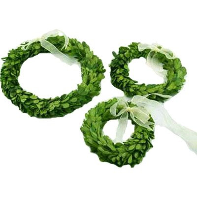 3 Piece Boxwood Wreath Set | Amazon (US)