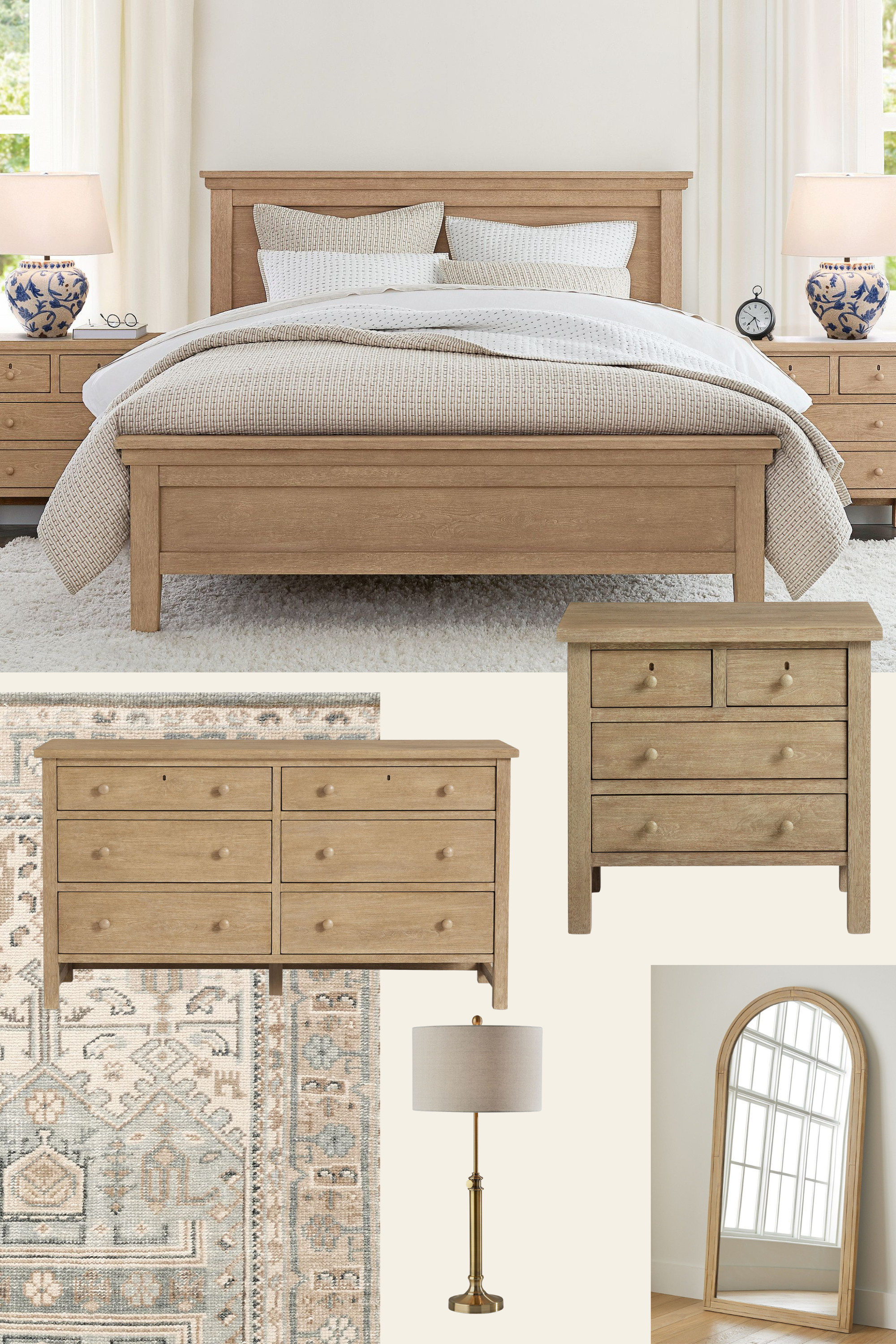 Farmhouse Bedroom Inspiration | Pottery Barn Style

Create the perfect farmhouse bedroom with timeless Pottery Barn pieces. Pair a rustic bedframe with a matching dresser and nightstand, then complete the look with a statement mirror, cozy rug, and warm lighting from a classic lamp. Effortless charm meets modern comfort for a bedroom you’ll love coming home to.

farmhouse bedroom ideas, Pottery Barn farmhouse, rustic bedframe, farmhouse dresser, nightstand inspiration, farmhouse mirror, cozy farmhouse rug, rustic table lamp, modern farmhouse bedroom décor, timeless bedroom furniture, rustic chic design, cozy neutral farmhouse, bedroom furniture set inspiration, farmhouse bedroom style 

 #LTKHome