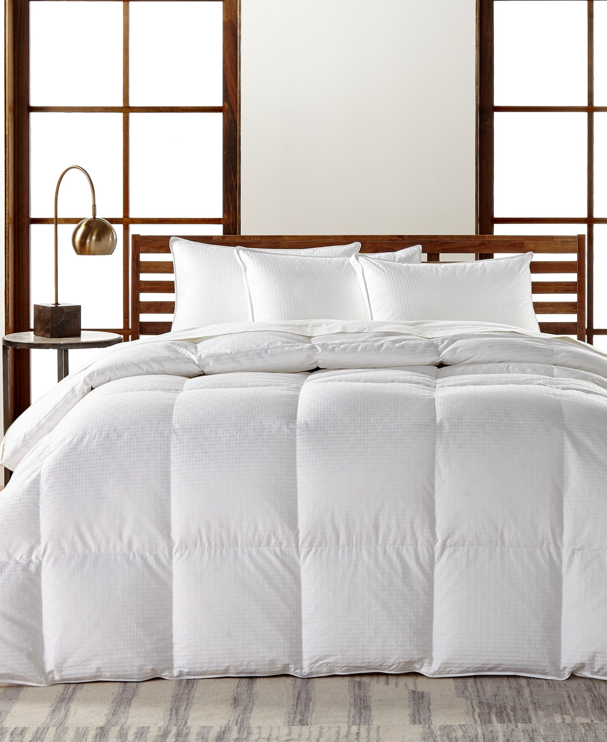 Hotel Collection European Hypoallergenic UltraClean White Goose Down Lightweight Comforter, Full/Queen, Exclusively at Macy's - White | Macy's