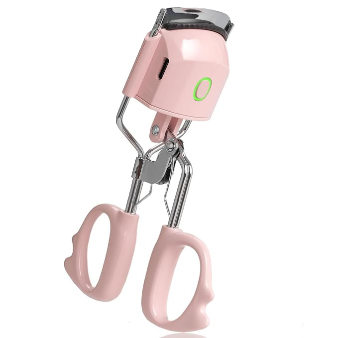 Heated Eyelash Curler Fast Heat up Within 15s, Electric Eyelash Curlers with 2 Temperature Modes ... | Amazon (US)