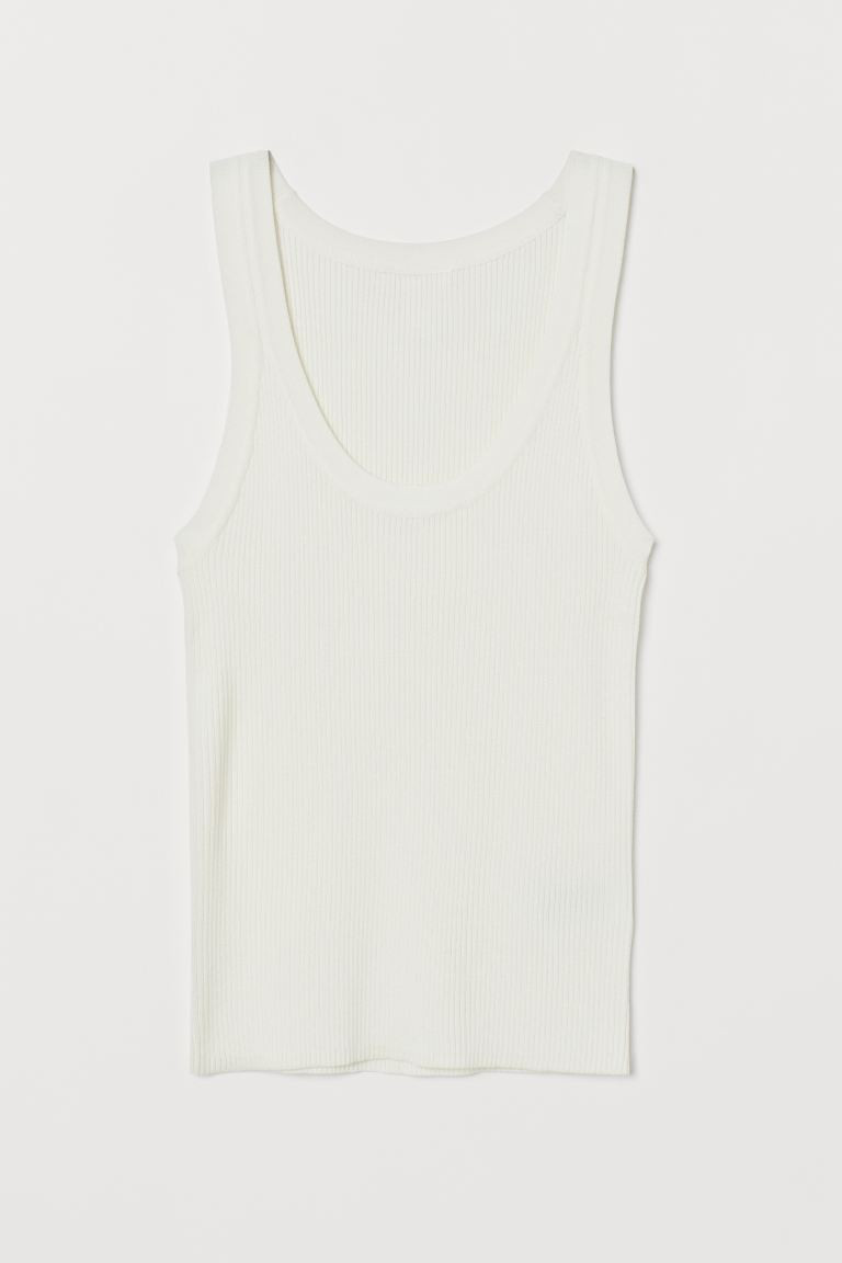 Ribbed Tank Top | H&M (US + CA)
