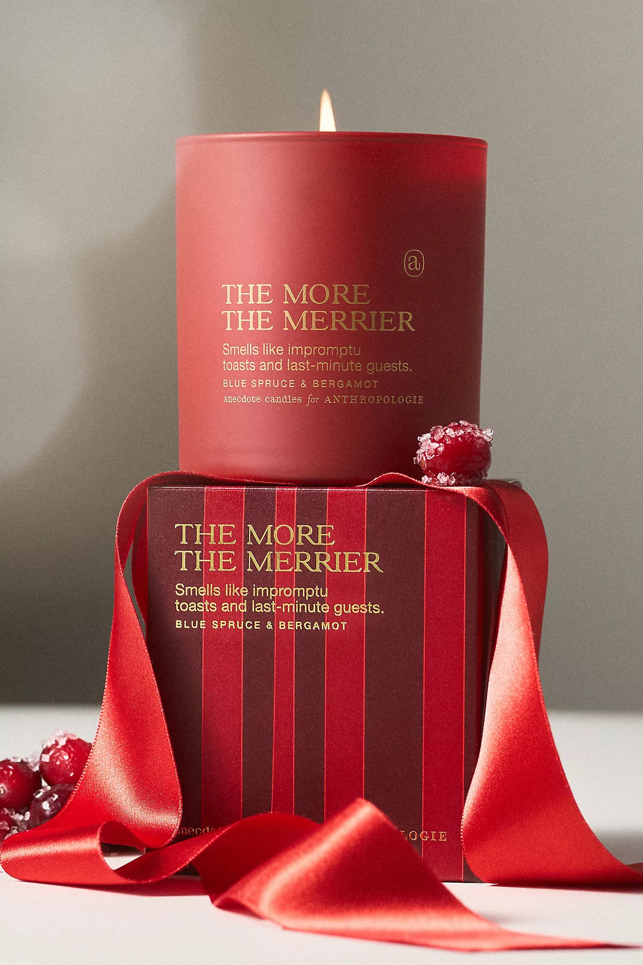 Anecdote Woody The More The Merrier Boxed Glass Candle | Anthropologie (US)