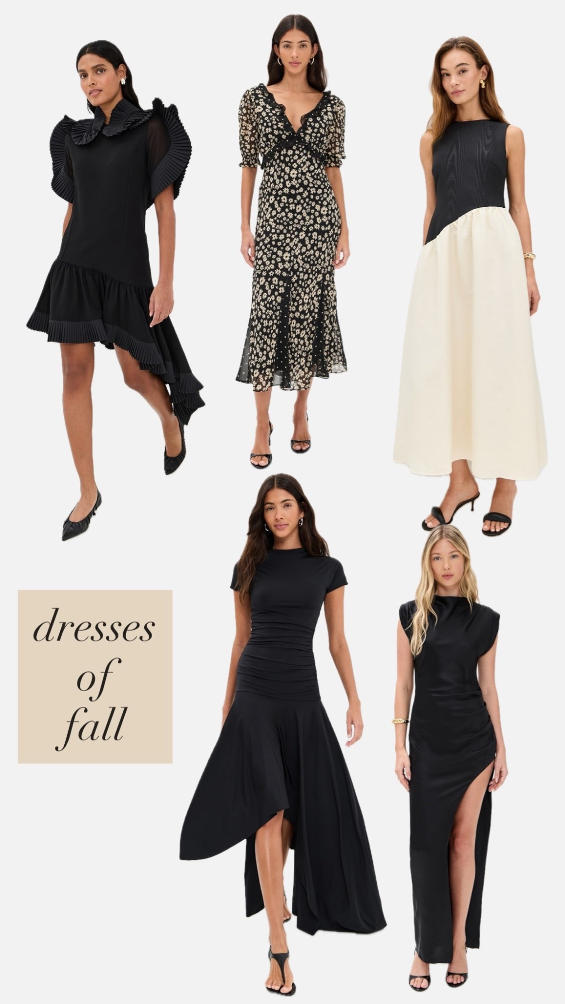 Dresses of the season I'm loving right now — daily edit cover from Found by Em