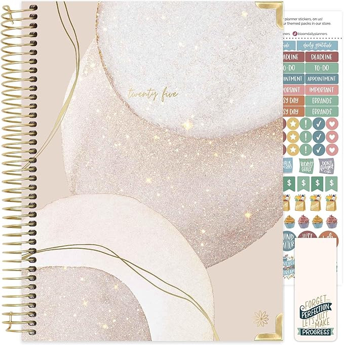 bloom daily planners HARDCOVER 2025 (8.5" x 11") Calendar Year Day Planner (January 2025 - Decemb... | Amazon (US)