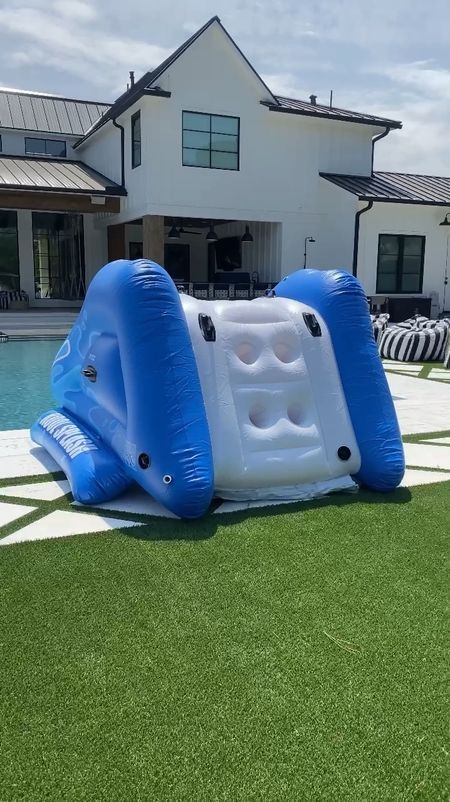 The fastest way to inflate your pool slide is with a gas powered blower! 

Outdoor furniture / swim / pool / pool furniture / patio furniture / tools / bean bags 

#LTKfamily #LTKhome #LTKswim