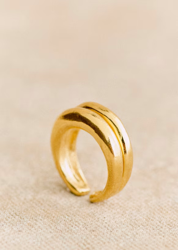 Theresa Ring - Gold - Brass - Sézane | Sezane Paris