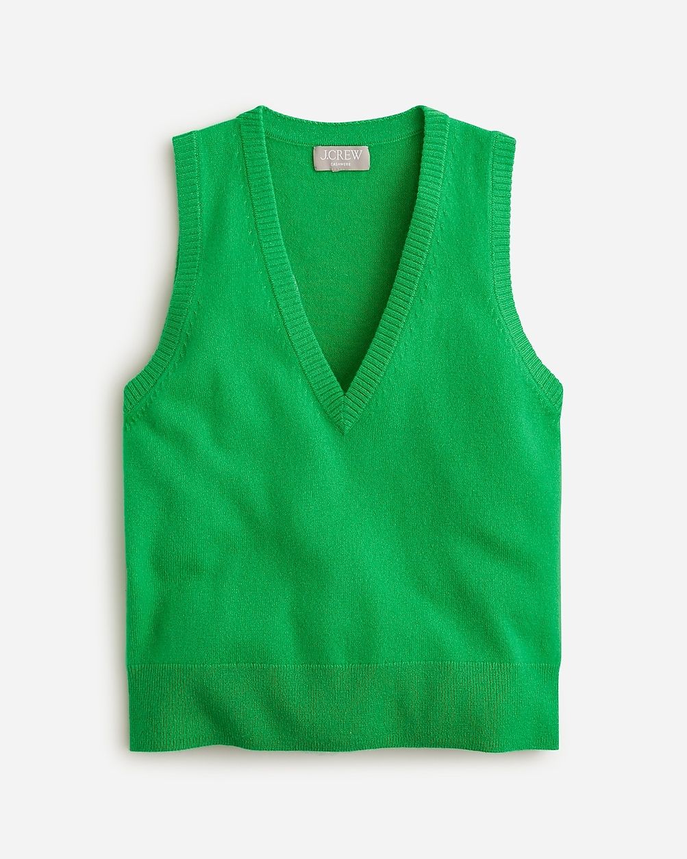 Cashmere V-neck sweater-vest | J.Crew US