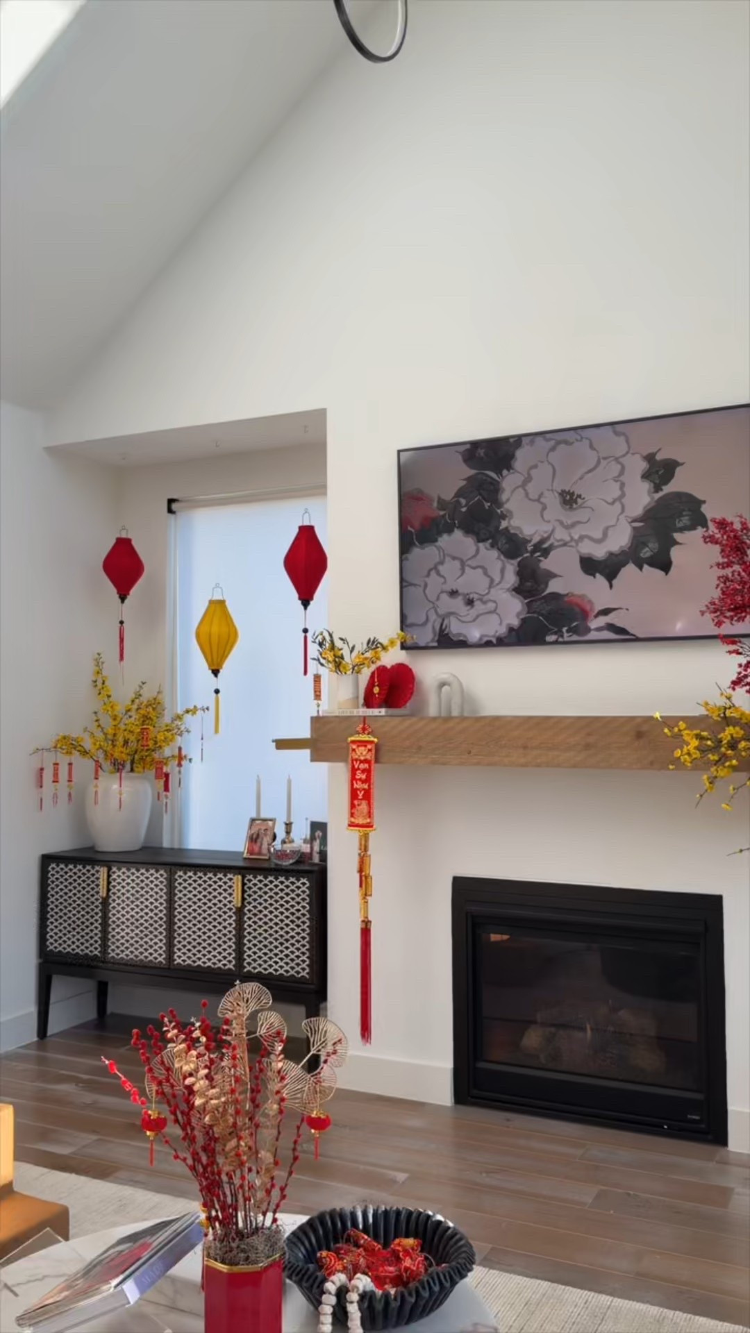 Lunar new year decor that we used for this season! Love the yellows and reds  

#LTKSeasonal #LTKHome