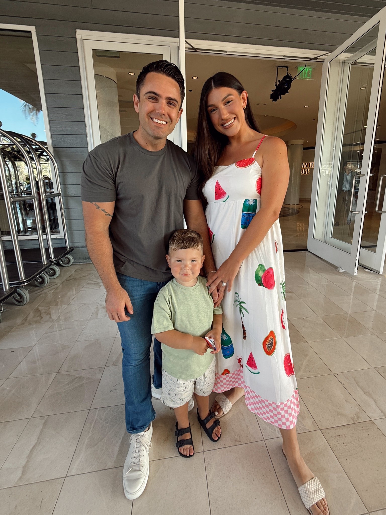 LOVE this dress for a vacation or special dinner! The colors and graphics on it are so fun for summer!

#LTKKids #LTKFamily #LTKMidsize