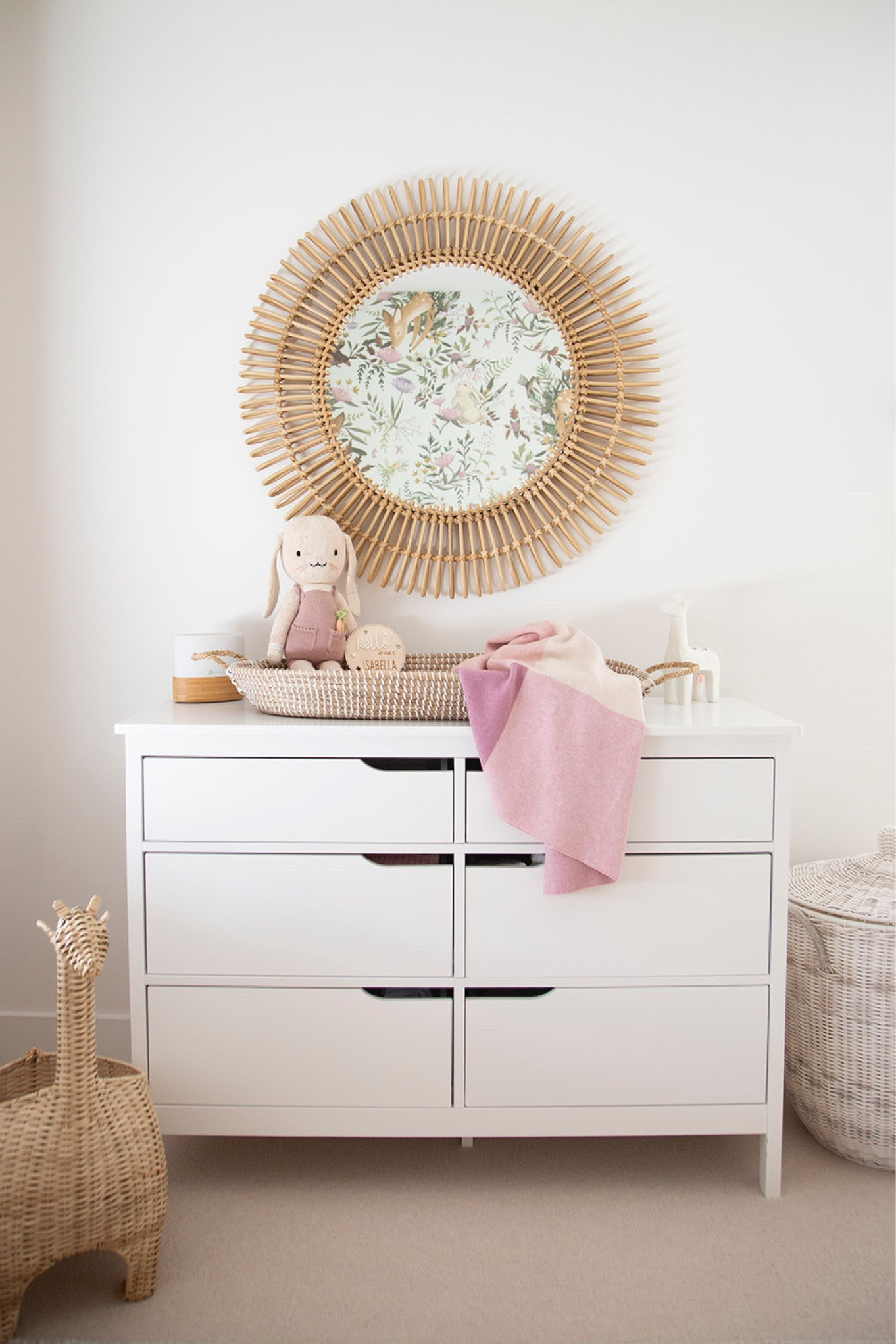 Simple dresser in baby girl nursery

#LTKfamily #LTKkids #LTKbaby