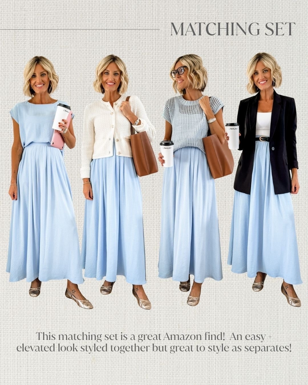 I have styled this matching set so many ways for workwear! Wearing my true size! 

Loverly Grey, workwear, teacher outfit, Amazon, teacher looks, matching set 

#LTKWorkwear #LTKStyleTip