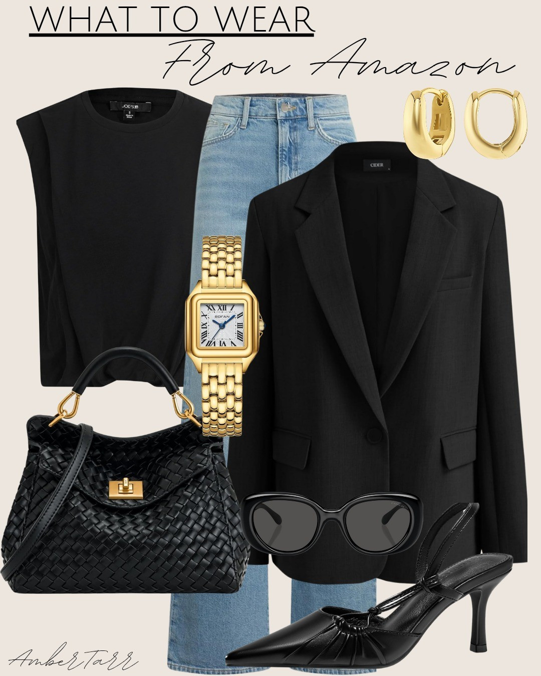 Blazer and pumps chic look from Amazon fashion

#LTKootd #LTKFindsUnder100 #LTKOver40