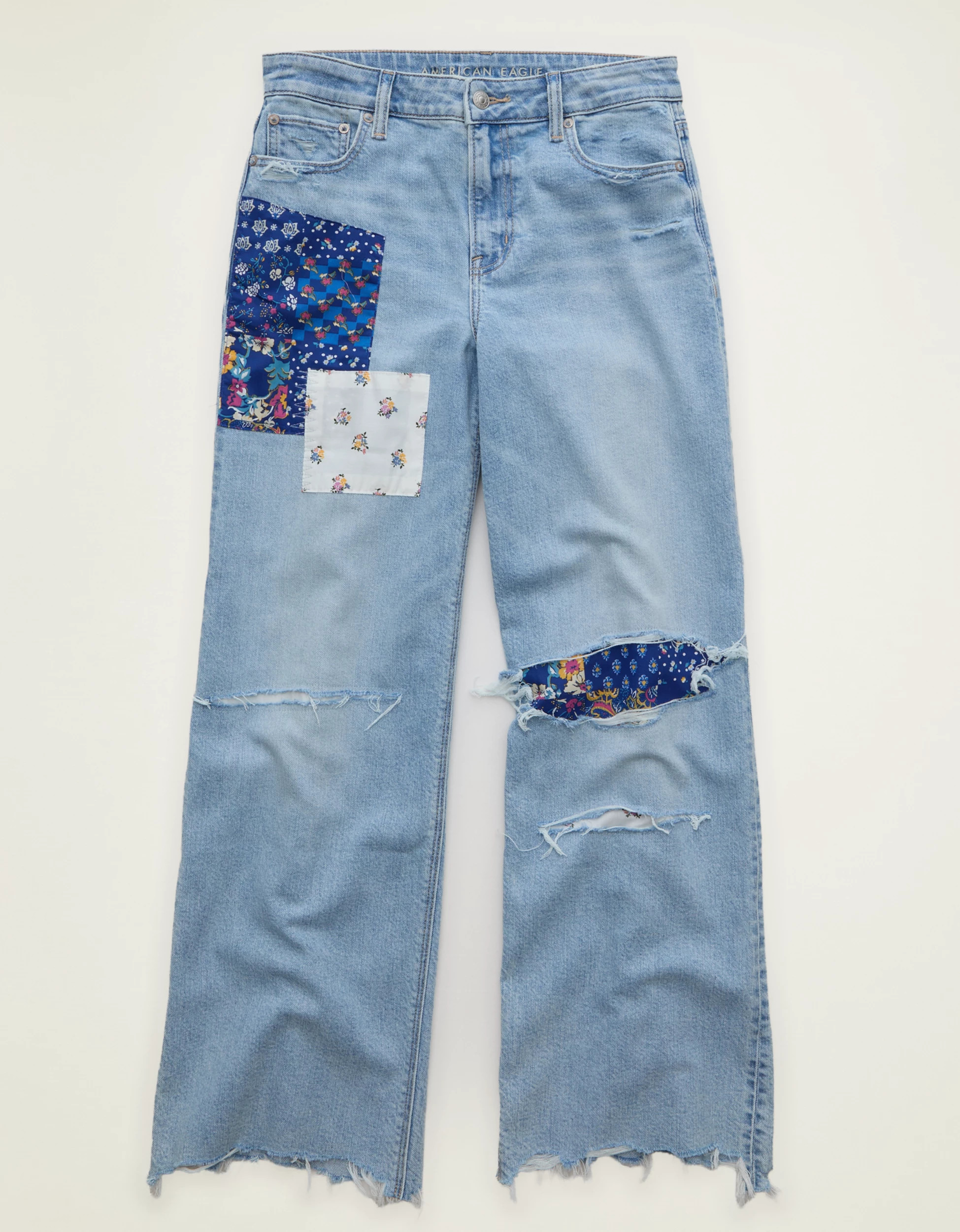AE Super High-Waisted Baggy Wide-Leg Jean | American Eagle Outfitters (US & CA)
