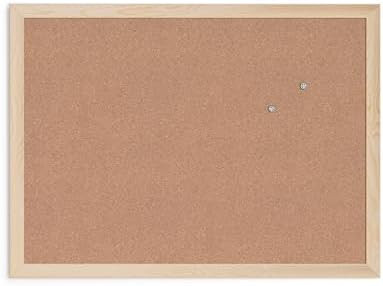 U Brands Cork Bulletin Board, 18" x 24" Inches, Light Birch Wood Frame (265U00-01) | Amazon (US)