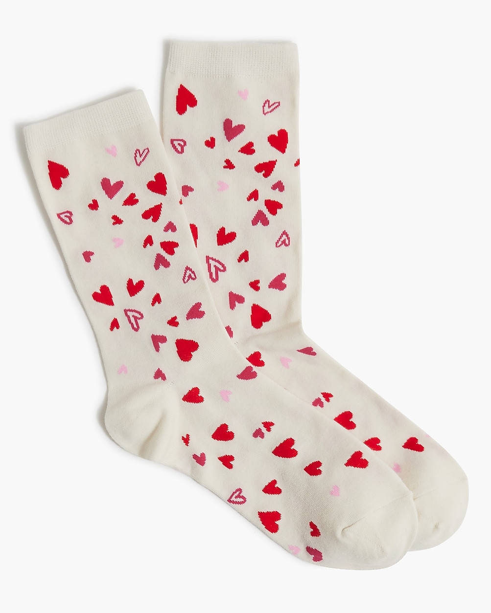 Falling hearts trouser socks | J.Crew Factory