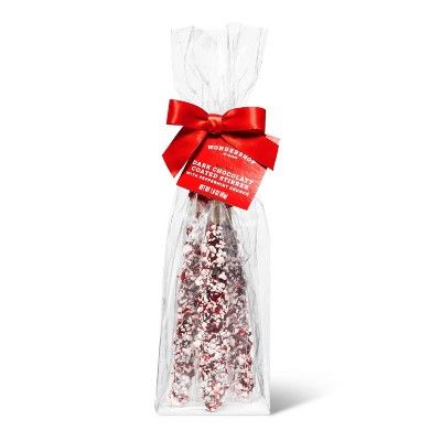 Dark Chocolate with Peppermint Stir Sticks - 4pk - Wondershop&#8482; | Target