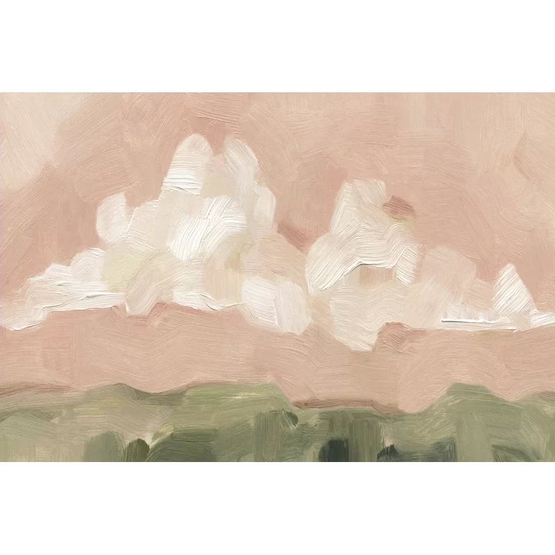 Pink Haze Sunset I On Canvas by Emma Scarvey Painting | Wayfair North America