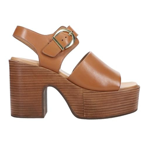 Seychelles Womens Mosh Pit Block Pumps Dress Casual Casual High Heel 3" & Up - Beige - Size 9.5 B | Amazon (US)