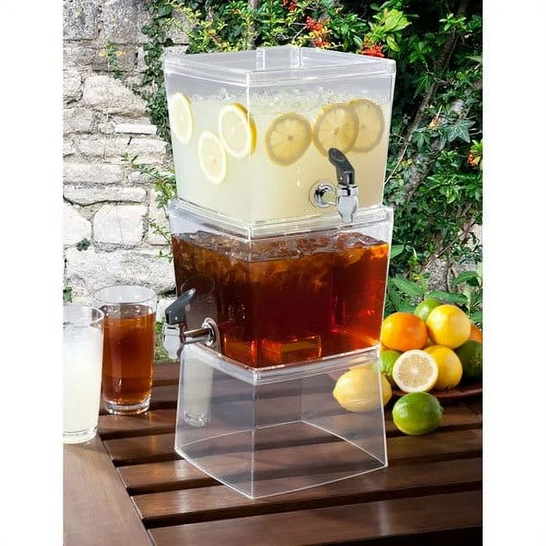 Creatively Designed Products 3 Gallon Clear  Stackable Beverage Dispenser - Walmart.com | Walmart (US)