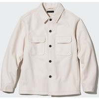 Uniqlo - Overshirt Jacket - Off White - M | UNIQLO (UK)