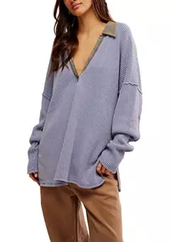 Free People We The Free Travis Polo | Belk