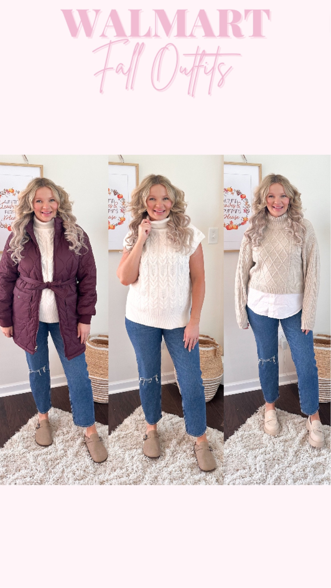 Walmart fall outfits!😍🍁🍂

Walmart jeans Walmart jacket Walmart fall outfit Walmart fall fashion Walmart fall sweater 

#LTKGiftGuide #LTKHoliday #LTKHolidaySale