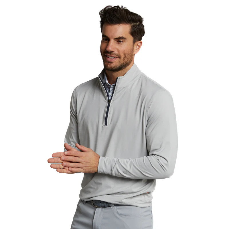 Scout Heathered 1/4 Zip | STITCH Golf