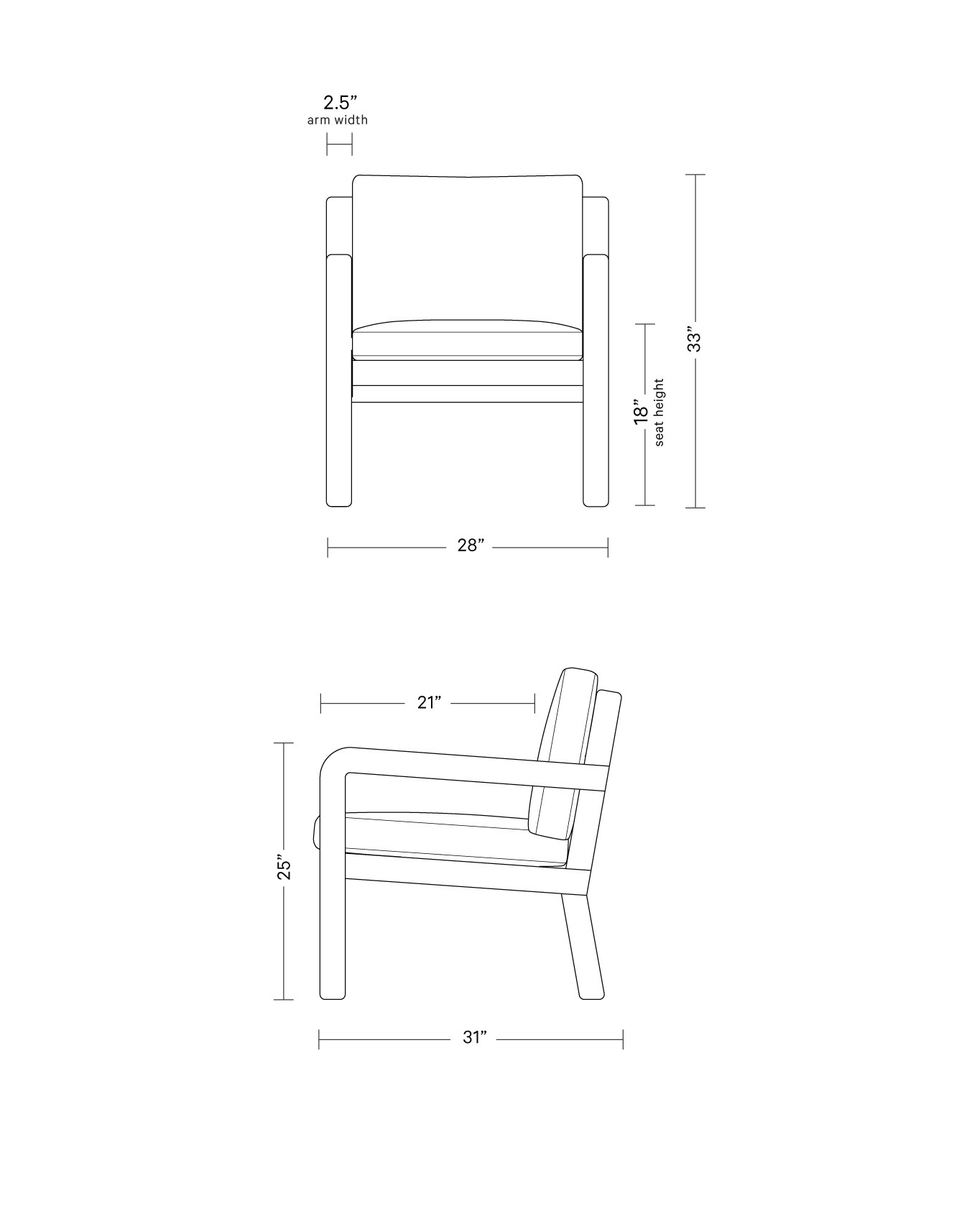 Rowan Accent Chair | Interior Define