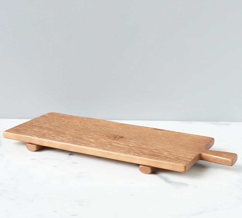 Reclaimed Pine Wood Serving Tray | Pottery Barn (US)