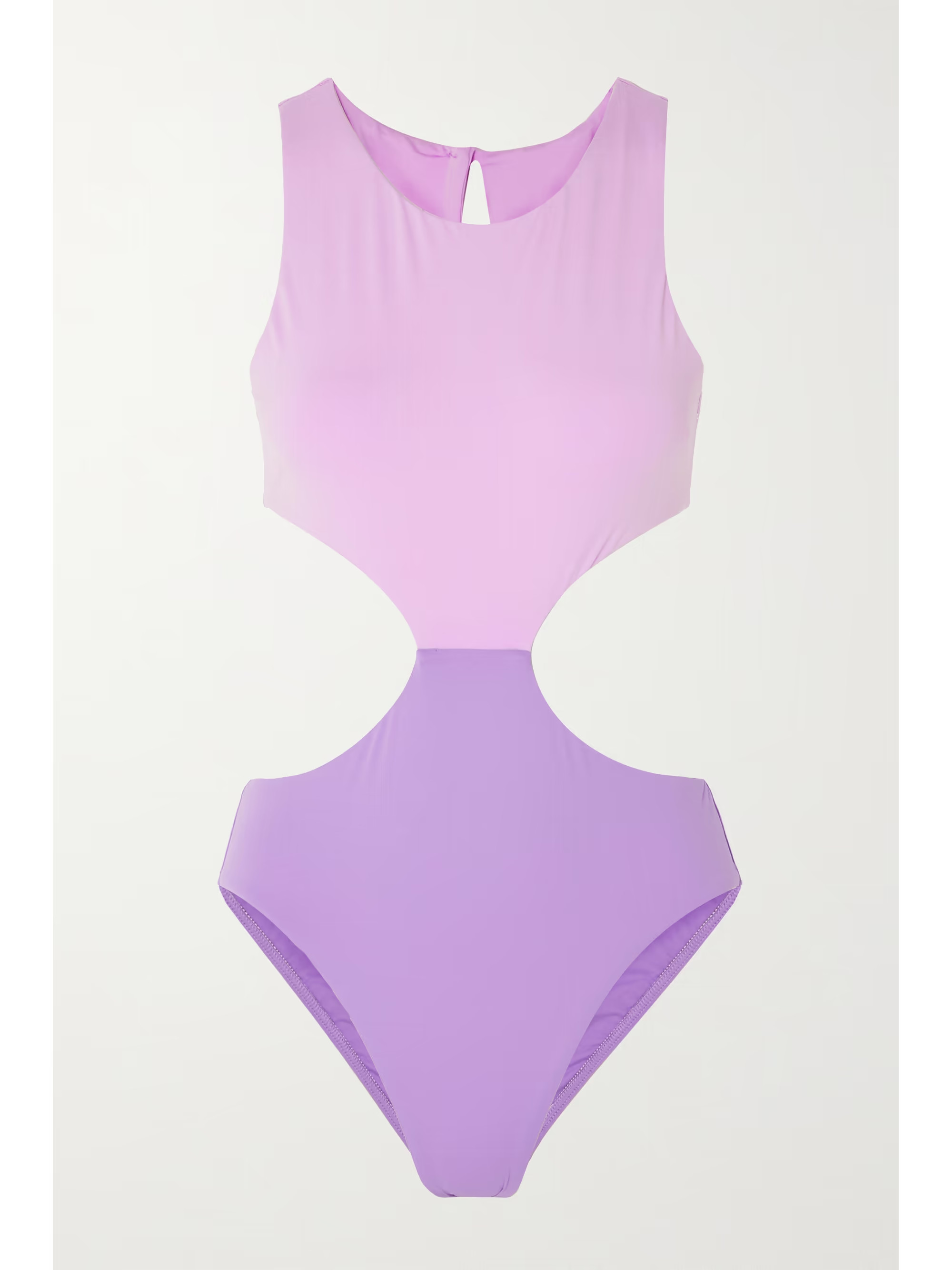 Celine cutout two-tone swimsuit | NET-A-PORTER (US)