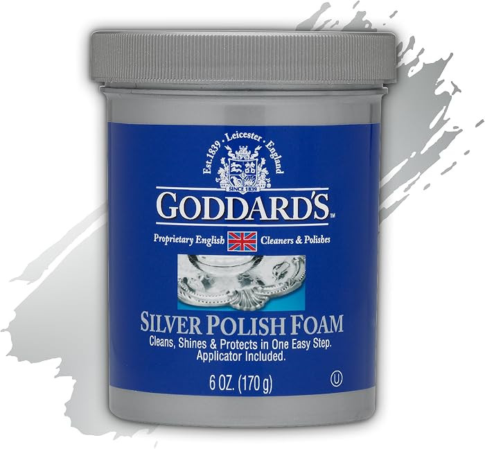 Goddard\u2019s Silver Polish Foam \u2013 Silver Jewelry Cleaner for Antiques, Accessories, Orname... | Amazon (US)