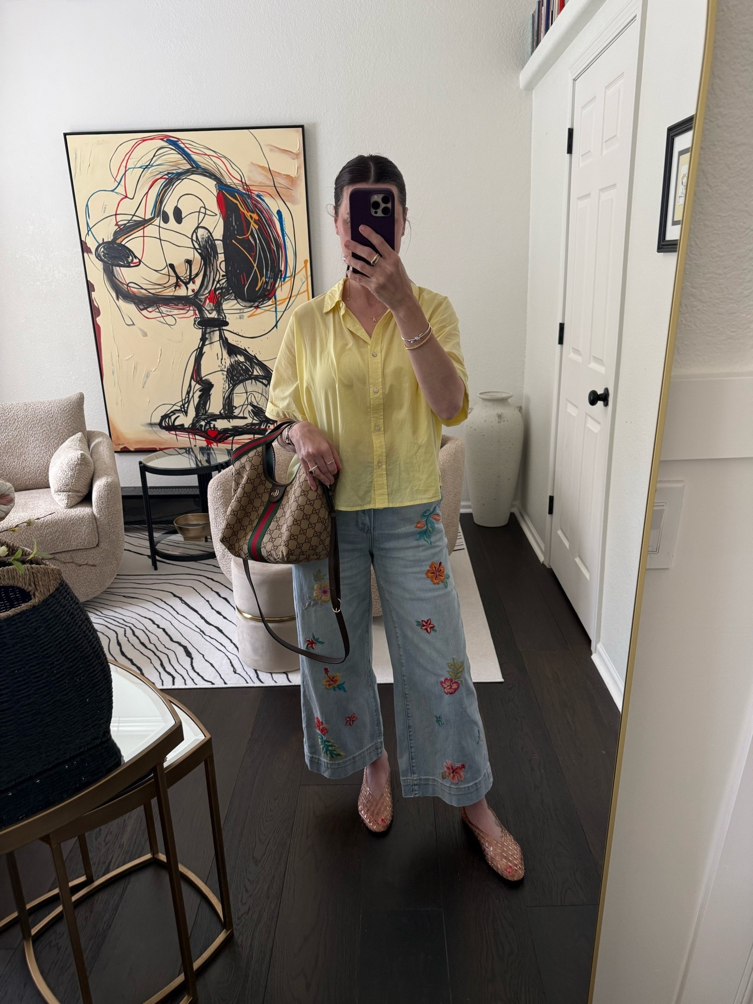 This was just too comfy not to share!  Wearing a small in top and 25 in jeans. 

I can’t find the shirt I’m wearing but I tagged the exact same shirt in the sleeveless version!

#LTKvlog #LTKootd