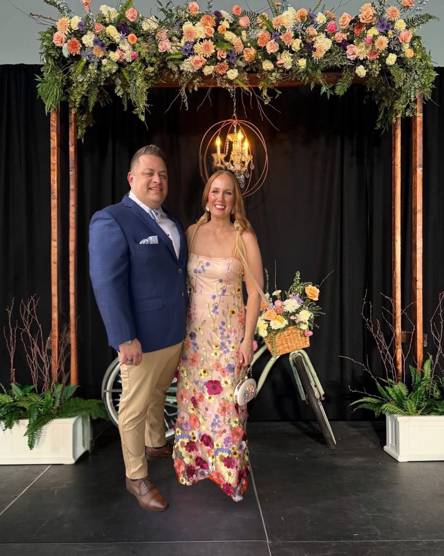 Floral dress for Bouquets & Bowties themed Gala. I sized up to Large. 

Gala Dress. 3D floral embroidered print dress. Spring dress. Maxi dress. Flowers. Floral  Formal dress. Floral dress. $100 dress. Wedding guest dress. Spring wedding dress. Redhead  Floral earrings. Earrings under $10. Floral clutch. 

#LTKWedding #LTKItBag #LTKSeasonal