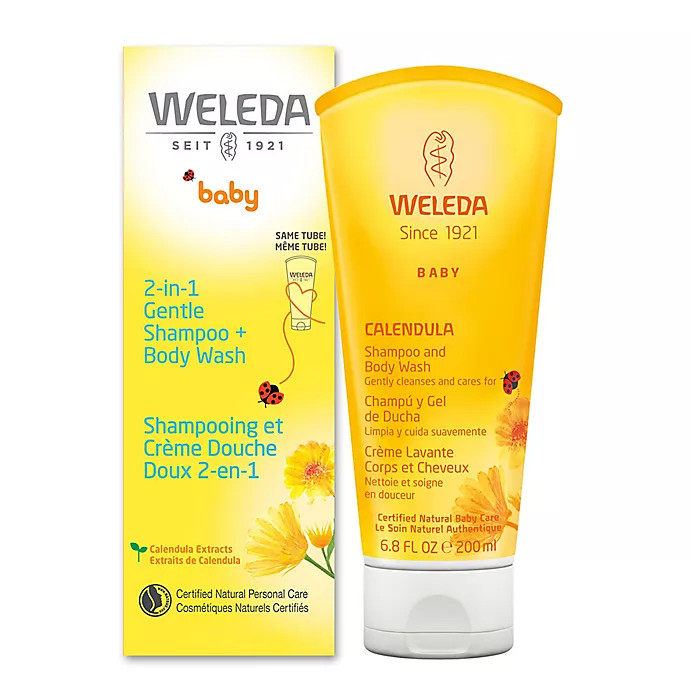 Weleda 6.8 fl. oz. 2-in1 Gentle Calendula Shampoo & Body Wash | buybuy BABY