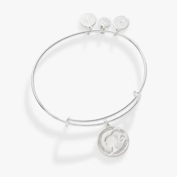 Barbie™ Silhouette Pave Charm Bangle – Alex and Ani | Alex and Ani