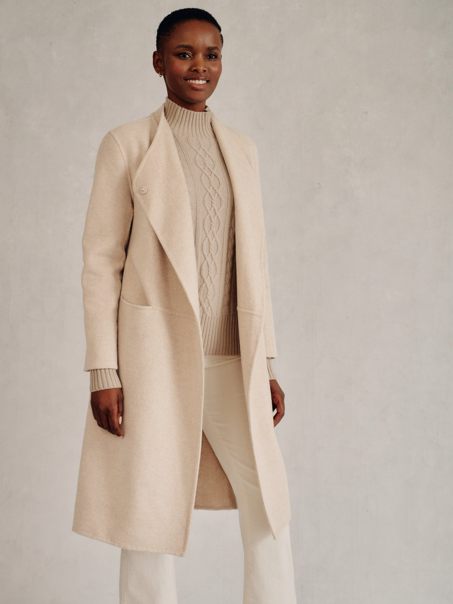Iryna Wool Coat | J.McLaughlin