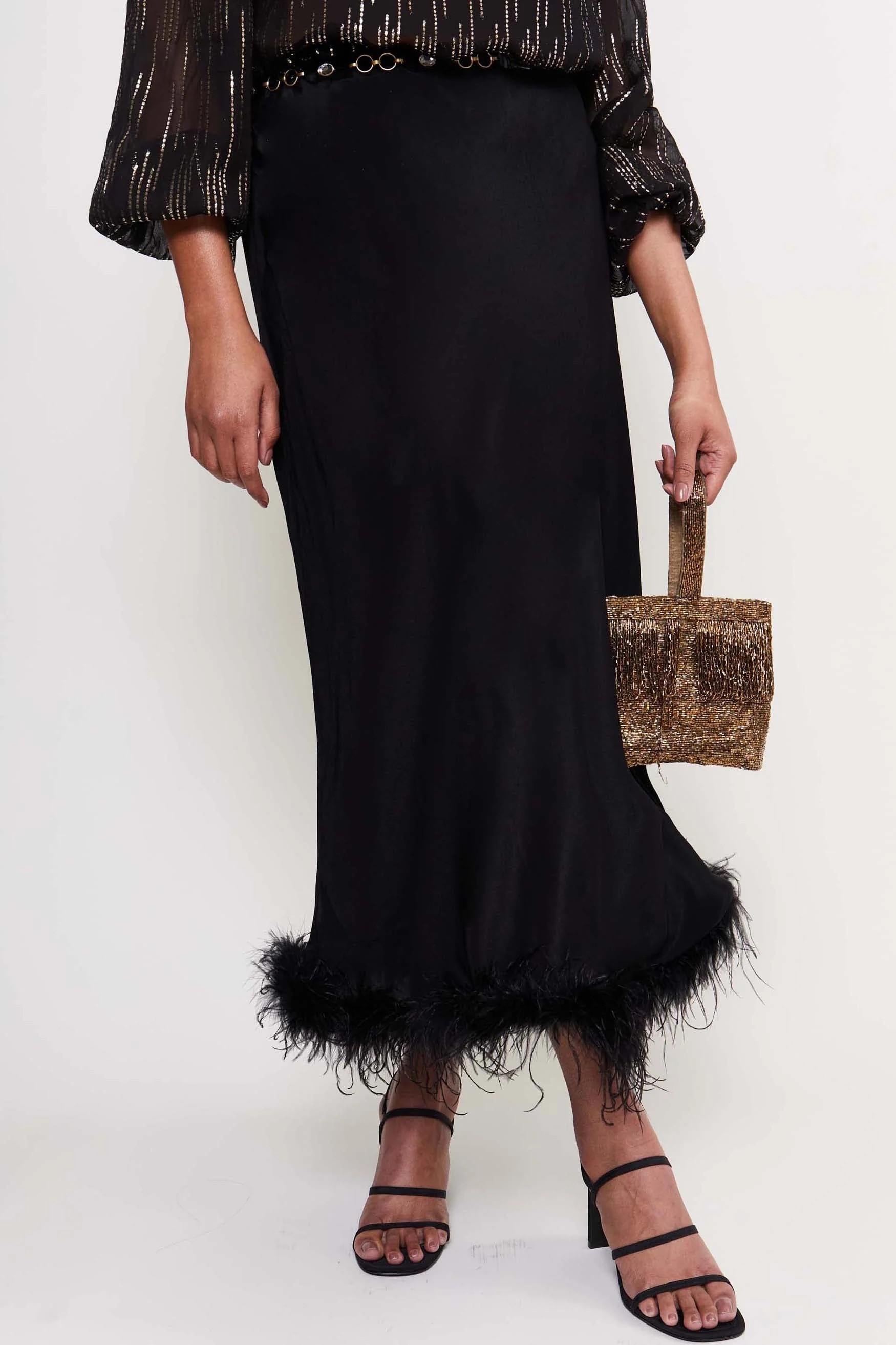 Kelly - Black Feather | Rixo