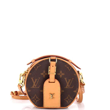 Louis Vuitton Mini Boite Chapeau Bag Monogram Canvas Brown 37465167 | Rebag