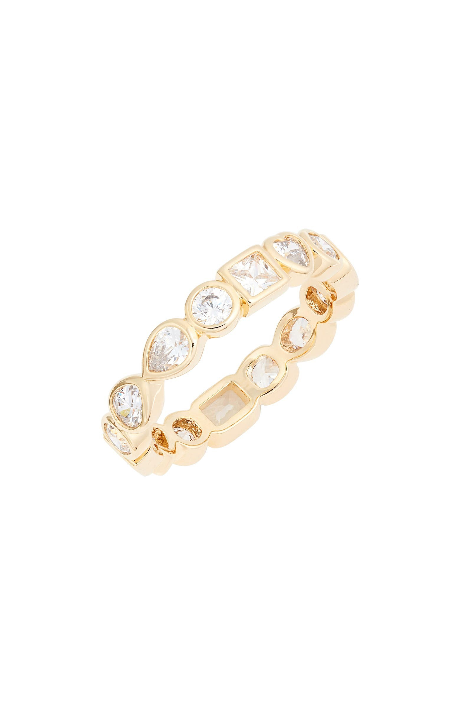 Cubic Zirconia Bezel Band Ring | Nordstrom | Nordstrom
